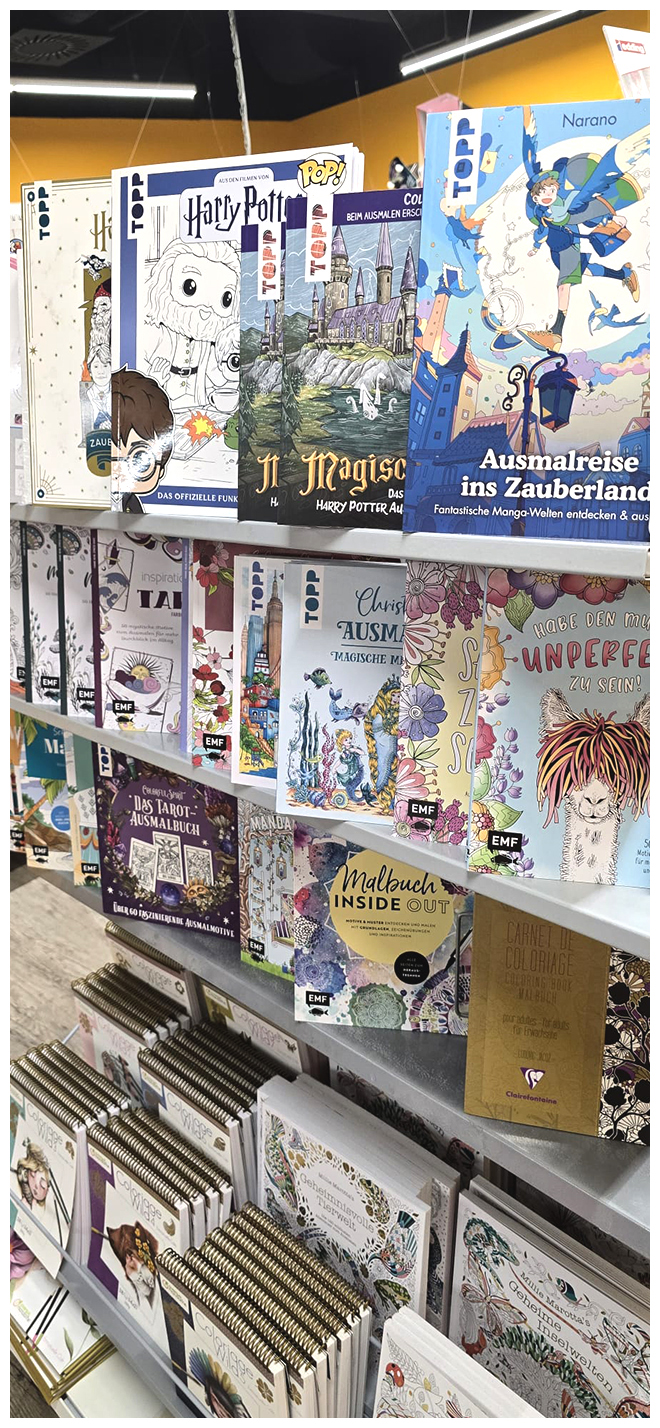 Filiale Altmarkt-Galerie Dresden - Ausmalbücher
