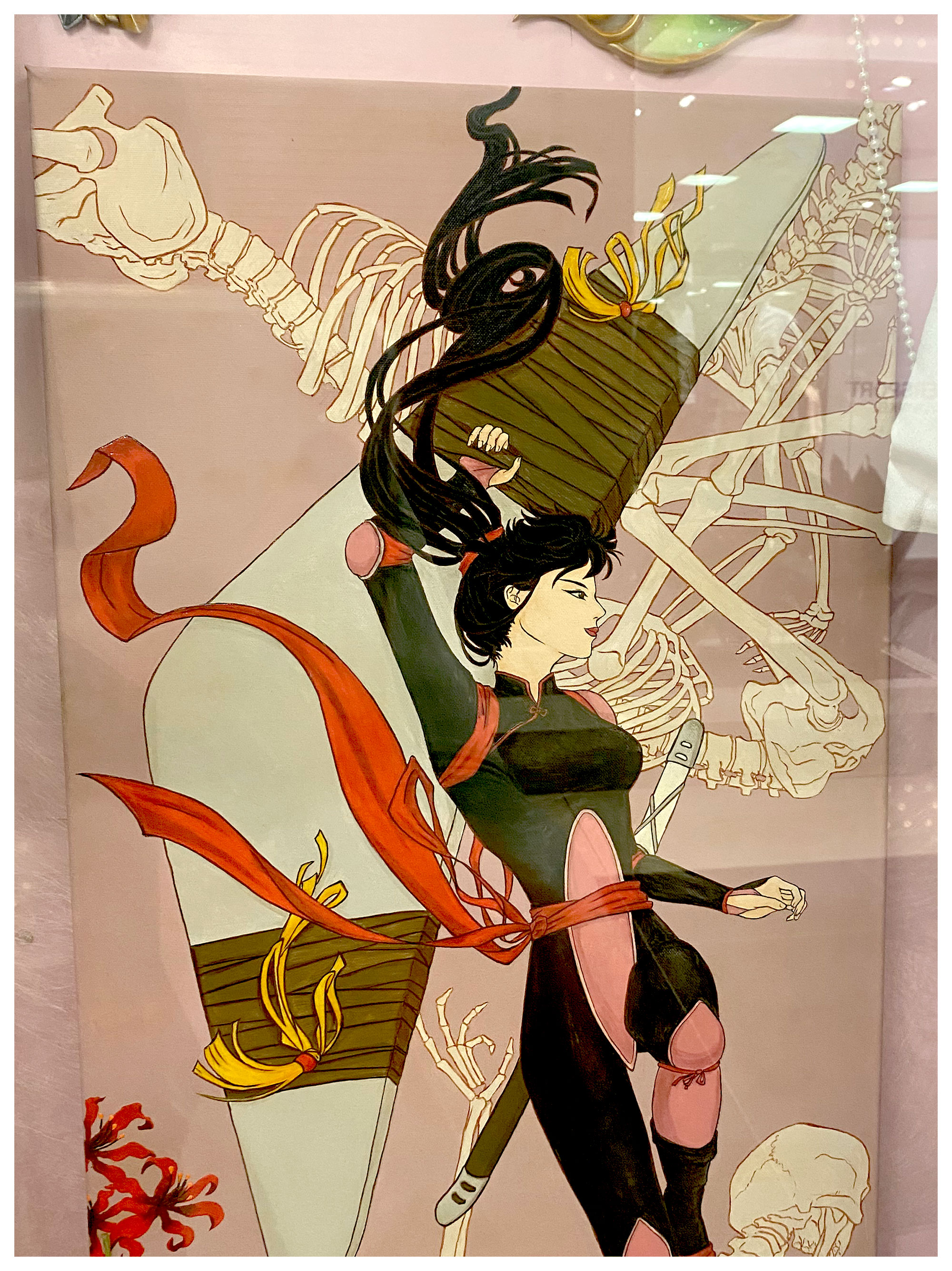 Filiale Leipzig Höfe - Leinwandmuster