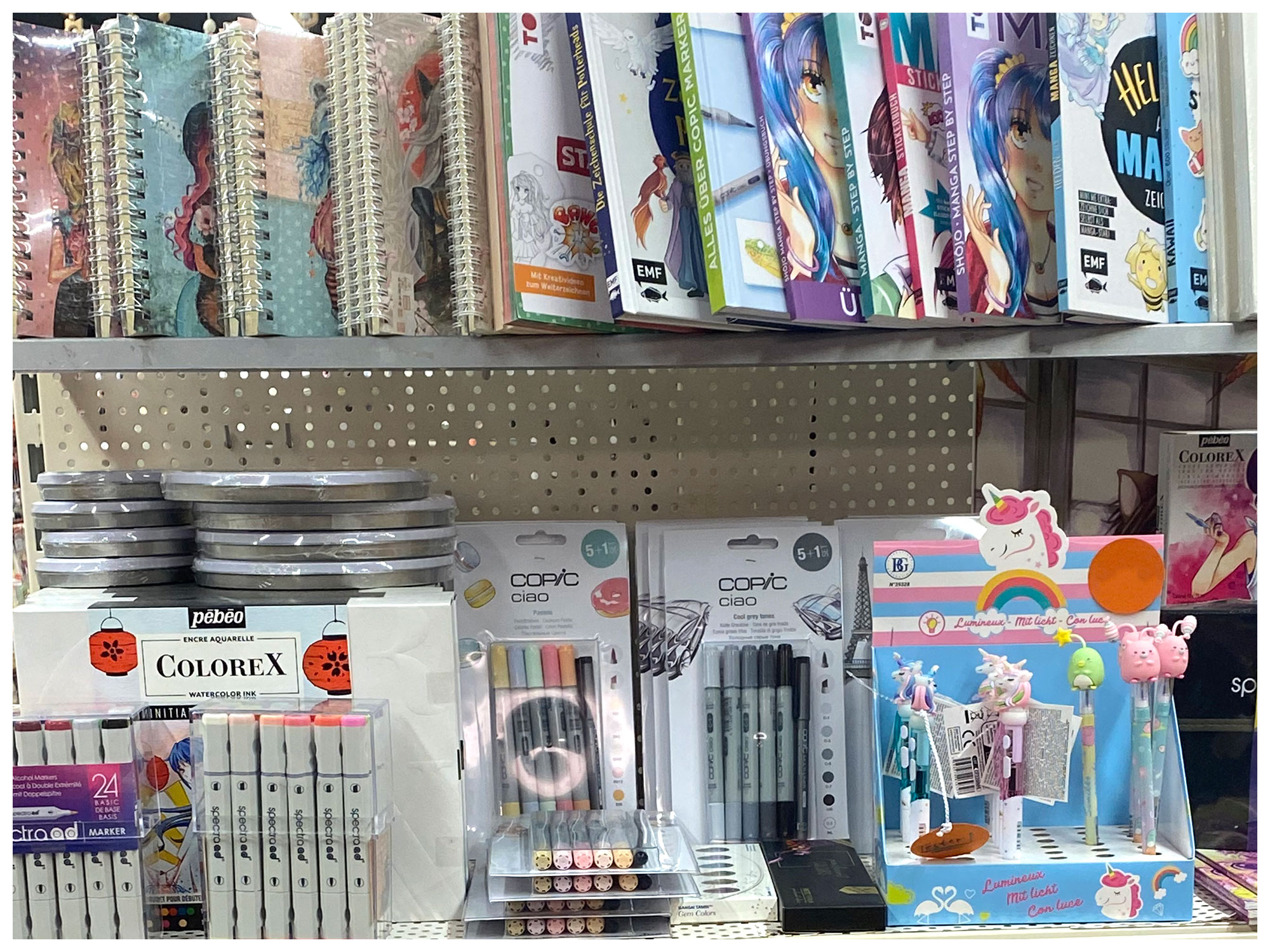 Filiale Leipzig Höfe - Mangazeichenmaterial