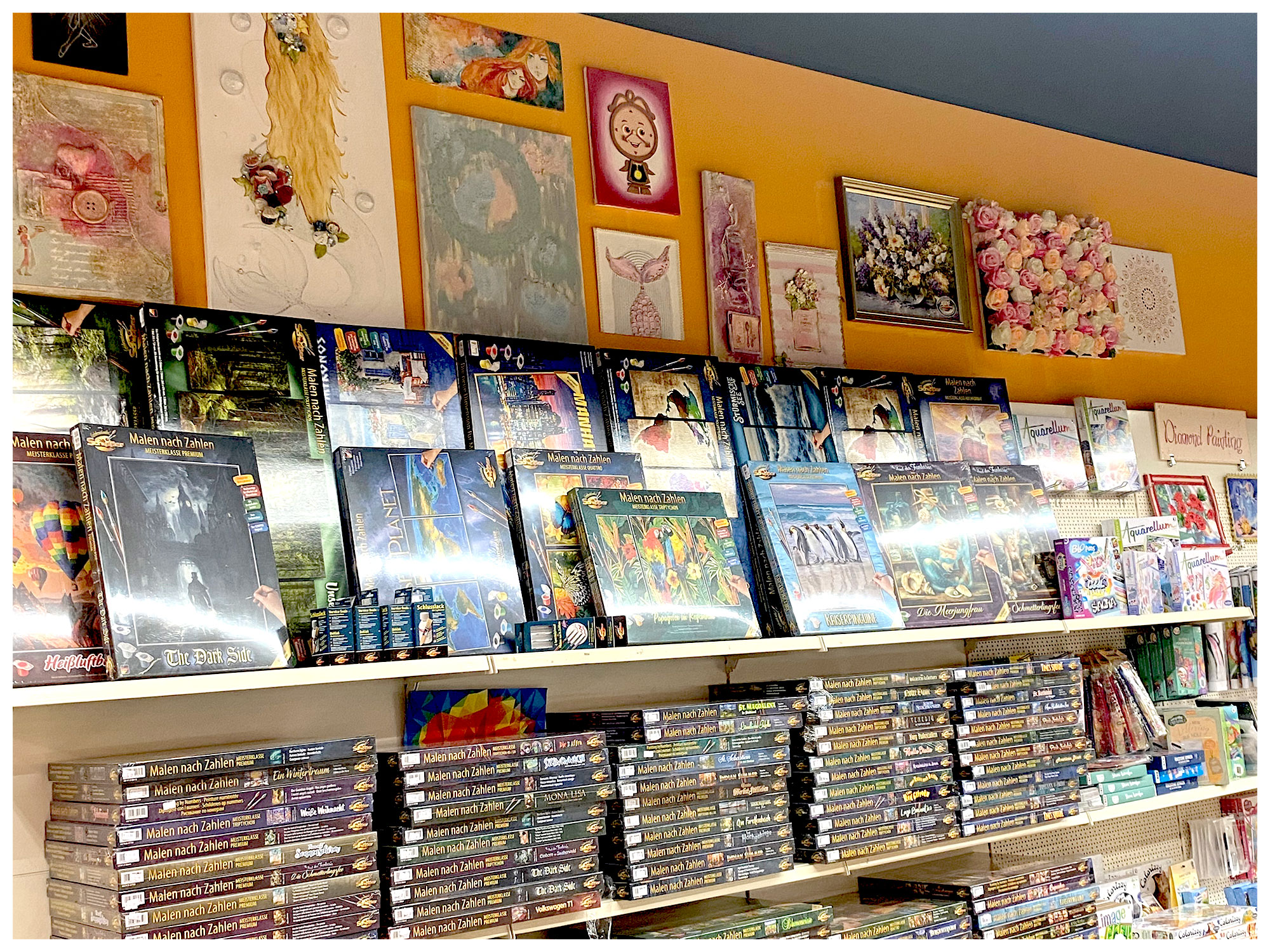 Filiale Leipzig Höfe - Malen nach Zahlen