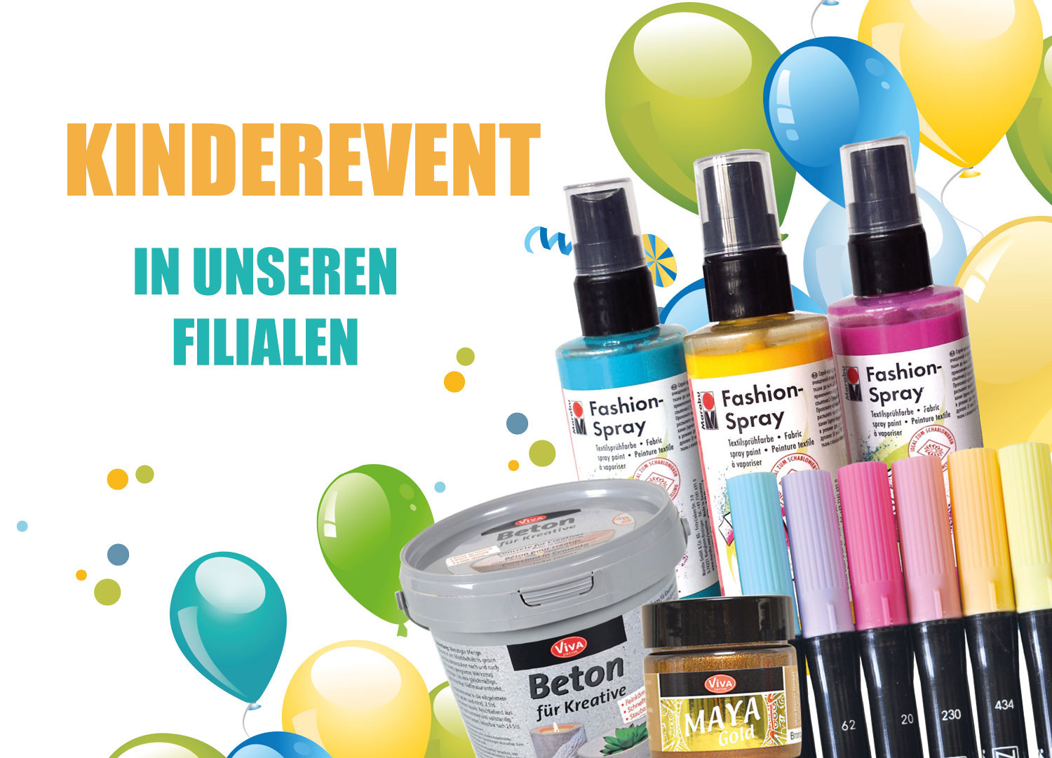 Kinderfeiern Das creative Hobby